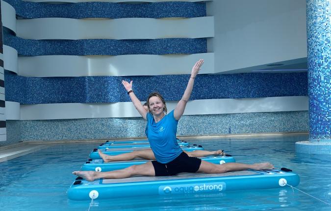 Novo u Thalasso Wellness Centru - AquaFit trening na daskama u bazenu