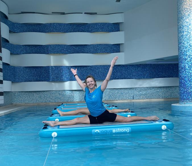 Novo u Thalasso Wellness Centru - AquaFit trening na daskama u bazenu